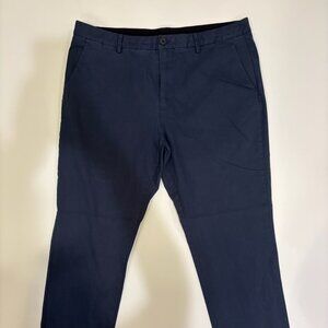 Bonobos Weekday Warrior Dress Pants – Navy Blue, 36x30 (Pristine Condition)